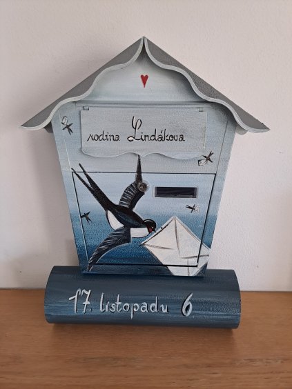 Bemalter Briefkasten - Tiere 043