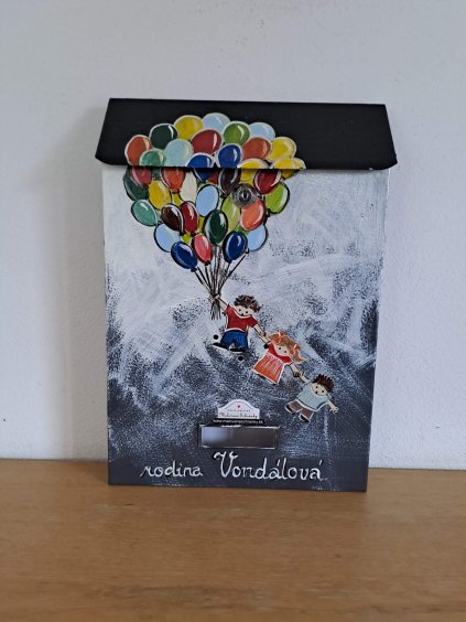 Painted Mailbox - family and children 009
