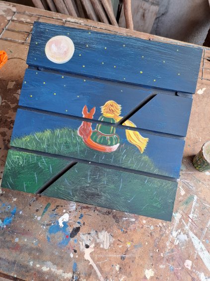 Bemalter Briefkasten - The Little Prince