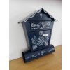Painted Mailbox - ornament 038