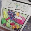 Bemalter Briefkasten - Gartenblumen 014
