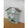 Bemalter Briefkasten - Gartenblumen 001