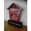 Painted Mailbox - ornament 036