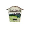 Painted Mailbox - meadow flowers 034