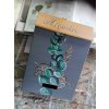 Painted Mailbox - garden flowers 010