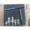 Painted Mailbox - family and children 001