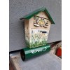 Bemalter Briefkasten - Wiesenblumen 021