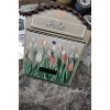 Painted Mailbox - garden flowers 011