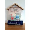 Painted Mailbox - roses 009