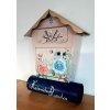 Painted Mailbox - roses 009