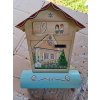 Bemalter Briefkasten - Haus, Hütte 001