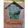 Painted Mailbox - forest and trees 003