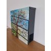 Painted Mailbox - forest and trees 002