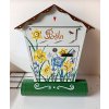Bemalter Briefkasten - Gartenblumen 008