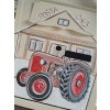 Maľovaná poštová schránka - traktor