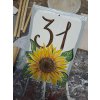 House number Sunflower
