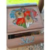 Painted Mailbox - ornament 041