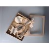 Christmas decorations for the tree, hand painted (pack of 5)