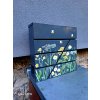 Painted mailbox - Meadow flowers 048