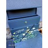 Painted mailbox - Meadow flowers 048
