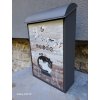 Painted Mailbox - animals 040