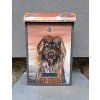 Painted Mailbox - animals portrait 042