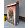 Painted Mailbox - animals 042