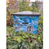 Painted Mailbox - animals 048