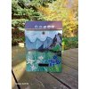 Painted Mailbox - forest and trees 013