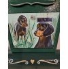Painted Mailbox - animals 047