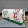 Painted Mailbox - american 004