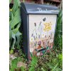 Painted Mailbox - meadow flowers 044