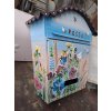 Bemalter Briefkasten – Wiesenblumen 053
