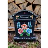 Painted Mailbox - ornament 045
