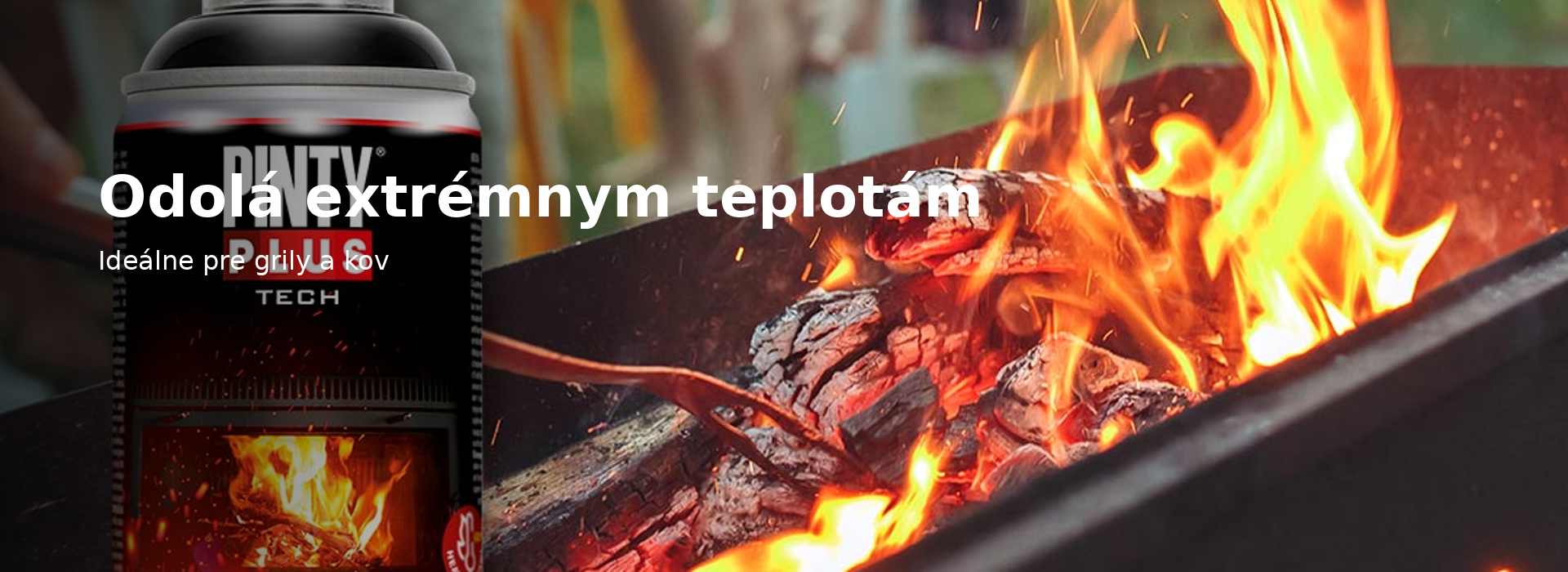 Vysokoteplotný sprej