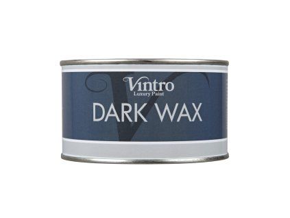 vintro paint dark wax tin