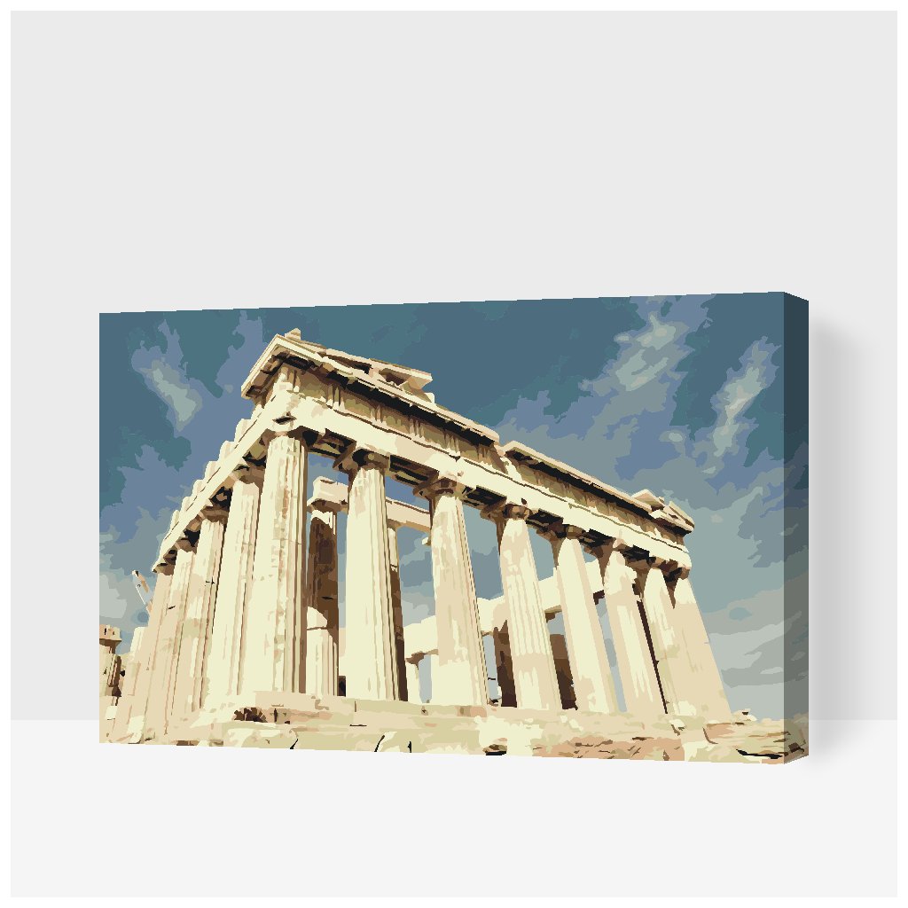 DIAMOND DOTZ® - Parthenon Temple, Acropolis, Athens, Greece, Full