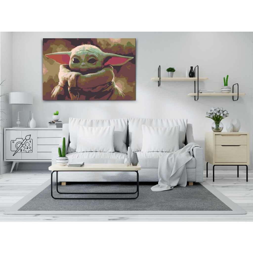 Baby Yoda Star Wars Paint By Numbers 