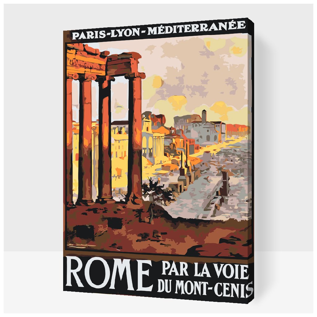 Paint by Number - Vintage Rome