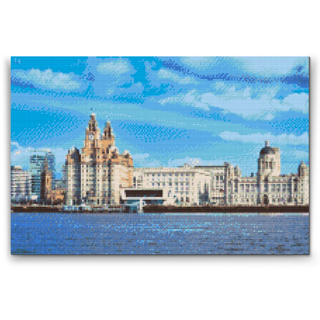 Diamantové malování - Liverpool, Anglie