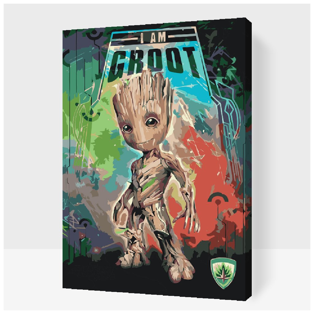 Paint by Number - I´m Groot