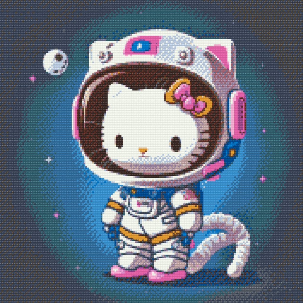 Hello Kitty - Diamond Painting 