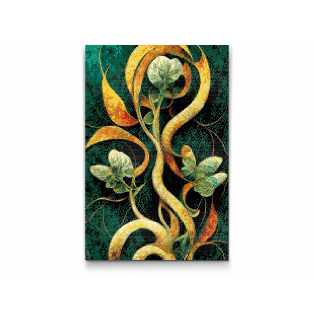 Diamond Painting - Abstract Flower