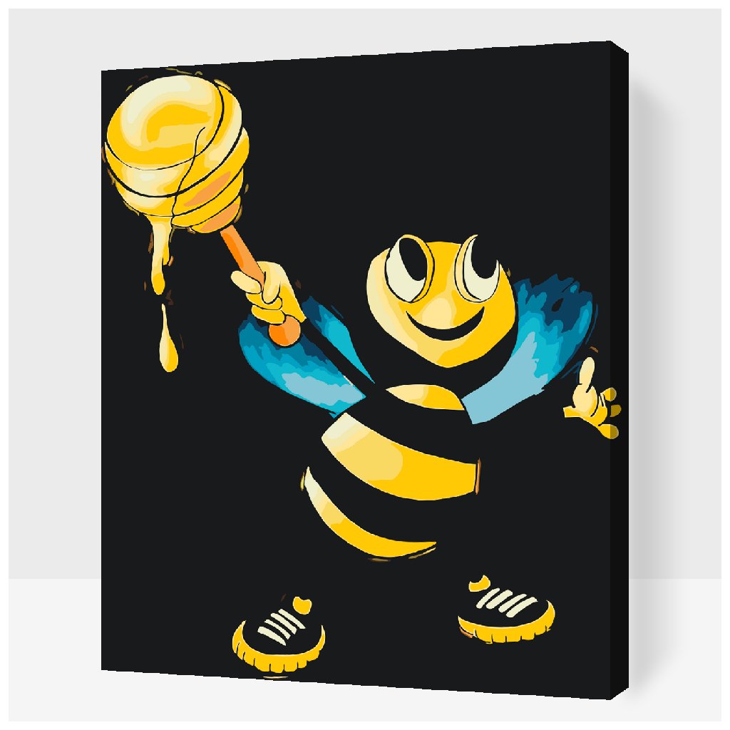 Paint by Number - Bee with Honey