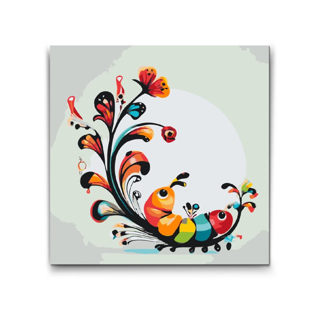 M2_Painting_by_Numbers_-_Abstract_caterpillar