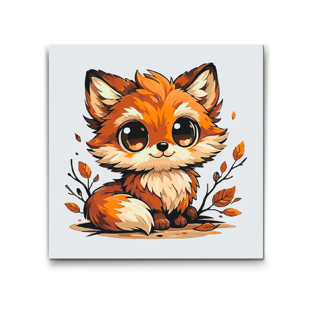 Painting_by_Numbers_Fox_with_Big_Eyes_M2