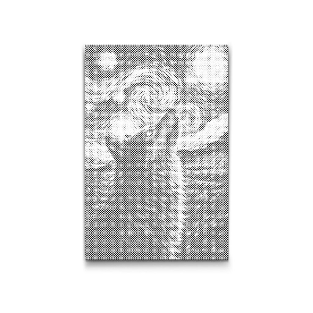 Dotting_Points_Vincent_Van_Gogh_-_Starry_Night_and_the_Wolf_M2