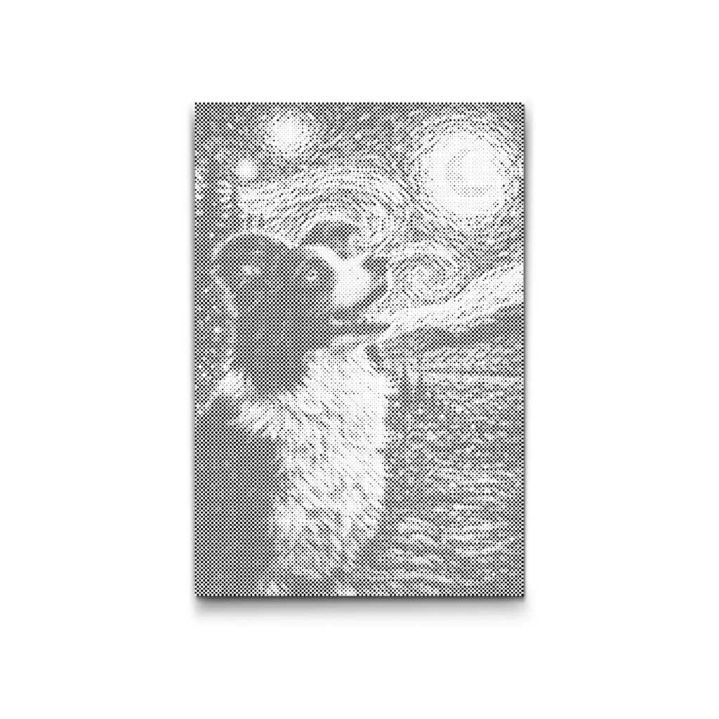 Dotting_Points_Vincent_Van_Gogh_-_Starry_Night_and_the_Border_Collie_M2
