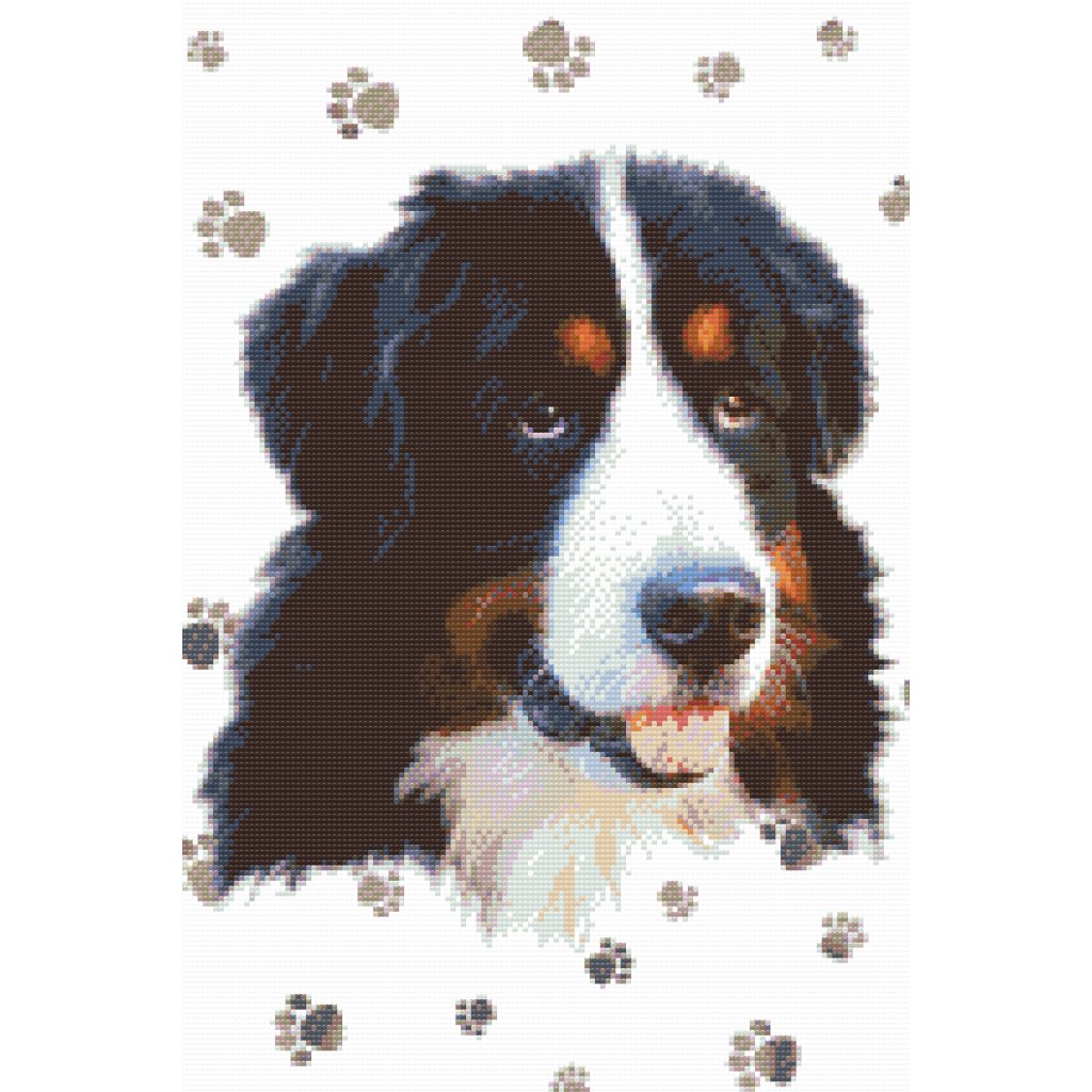 Diamond Painting - Dog with Paws 