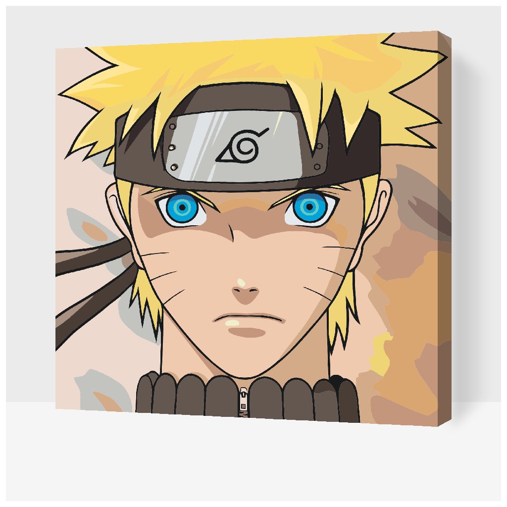 Naruto Uzumaki Anime - Paint By Numbers - Paint by numbers UK